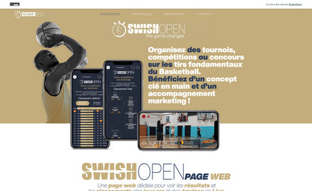 swishopen: Création de l'identité visuelle, animations vidéos, web design, création du site, création des interfaces de l' application mobile.