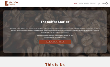 The Coffee Station: undefined