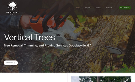 Vertical Trees: Complete website design and SEO. Fully responsive
