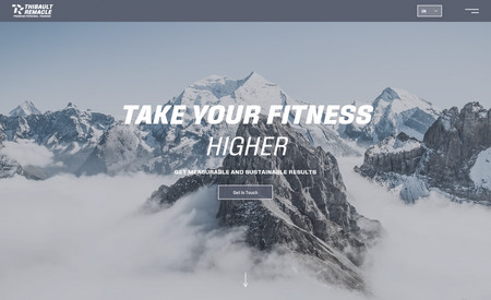Thibault Remacle: Personal Training website with focus on Search Engine Optimization  