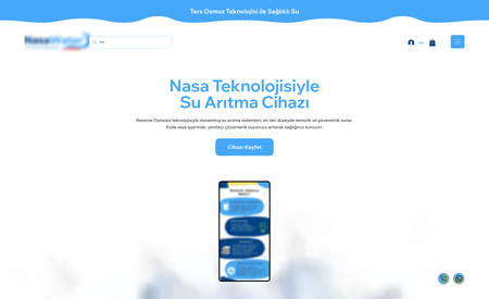NasaWater: NasaWater adlı firma için tasarladığımız kullanıcı deneyimi ve mobil uyumluluğu yüksek e-ticaret sitesi.
