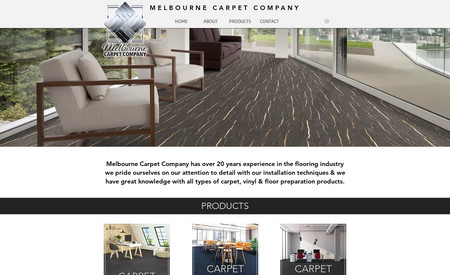 Melbourne Carpet Co: Mega Menu