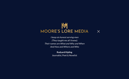 Moore's Lore Media: 