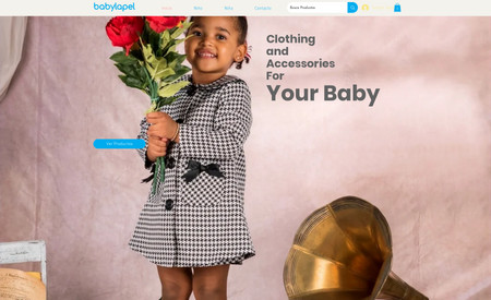 Tienda Baby Lapel Colombia: Diseño de E-commerce para una pequeña empresa colombiana enfocada en productos para bebes.