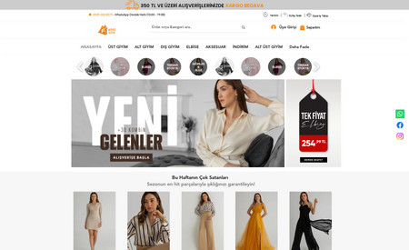 Fiti Giyim: E-Ticaret Sitesi