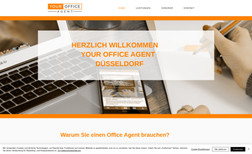 Your Office Agent Webseite für eine Büroorganisation