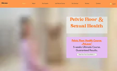 Pelove:  Advanced website for a woman health expert, featuring online programs, courses, consultations, payment plans and so much more! 

With consultations from a continuously expanding team of women's health experts and a range of online programs, this website is a valuable resource for women preparing for pregnancy, labor, or postpartum recovery. Women of all ages can discover useful information to address their health concerns. The site is constantly growing and we take care of the maintenance.