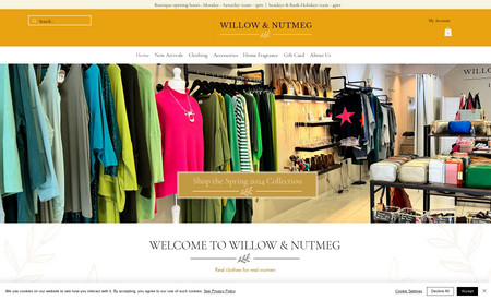 Willow & Nutmeg Ltd: Overhaul of the look and feel of the website, improving customer experience and navigation as well as SEO work.