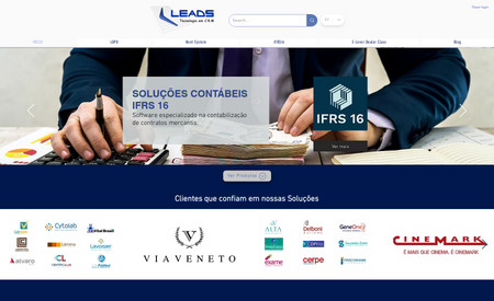Leadscrm: Site de Software