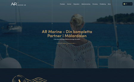 AR MARINE: AR Marine Website Design

For AR Marine, a versatile marine service provider, we designed a website that showcases their expertise in boat sales, repairs, and services. The site is a reflection of their commitment to quality and their specialty in FPT and Volvo Penta engines, offering a portal for customers to easily access services and request free quotes.