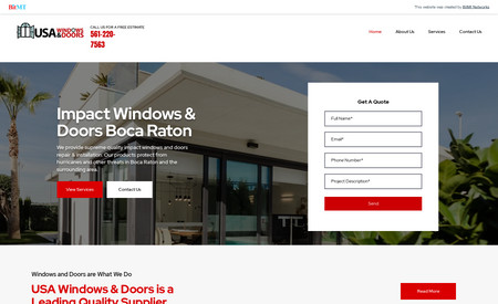 Impact Windows Boca Raton: I have done design and development of the site.