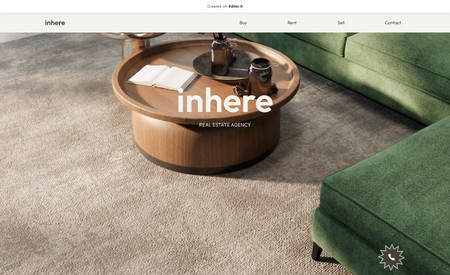 Inhere: Webdesign for real estate agency