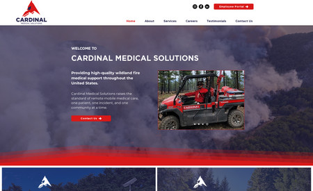 Cardinal Medical Solutions: Cardinal Medical Solutions provides high-quality wildland fire medical support throughout the United States.

​