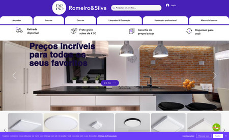 Romeirosilvaled: Création de site E-commerce avec pages dynamiques 
Criação de web site boutique online com páginas dinâmicas 