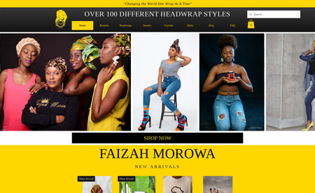 Faizah Morowa Wraps: We Believe in educating and empowering our youth and women
on African culture, the significant of Headwraps and showing them that beauty is about who you are and what you do!
​
Changing the world one wrap at a time!