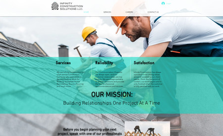 ICS: Construction Company In New Mexico. Branding and Site. 