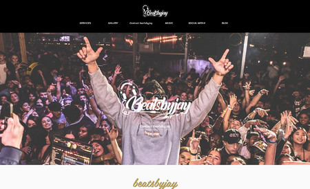 beatsbyjay: Our team at Webryact was tasked with creating a website for an open format DJ. The goal was to create an online presence that reflects the DJ's unique style and personality, while also providing an easy and enjoyable experience for fans and potential clients.

Through a comprehensive design process, we were able to create a website that is both visually stunning and user-friendly. We used a clean and modern layout, high-quality images, and clear calls-to-action to showcase the DJ's talent and services. We also included features such as a playlist of songs you can experience from anywhere by the DJ, a gallery of photos and videos, and a press section to keep fans informed and engaged.

Additionally, we optimized the website for search engines to boost its visibility and drive organic traffic. As a result, the website has become a powerful tool for the DJ to connect with fans and promote their services.

If your business is in need of a web designer with a track record of creating visually appealing, high-performing websites, look no further than Webryact.