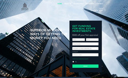 Americas Lending Group High-end website for big real estate funding compa...