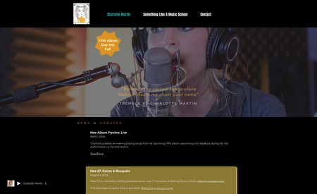 Charlotte Martin: We fully redesigned 3 of their website's into 1 with custom coded website. 