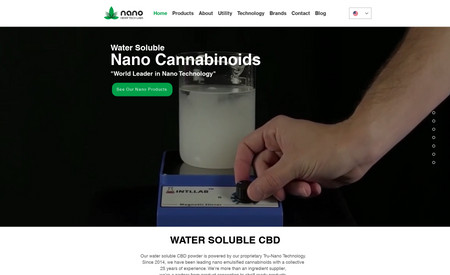 Nano Hemp Tech Labs: A worldwide CBD/Hemp manufacturer wanted to increase their sales pipeline by using a CBD compliant funnel to generate leads.  After our team designed the website, we optimized it for international SEO ranking and even implemented page translation features so the website displayed in the native language of the user based on preference and location.  