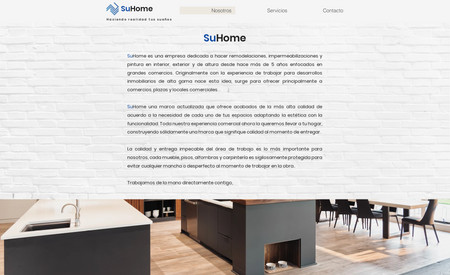 Suhome: Página diseñada para convertir con Google Ads y SEO poderoso para realizar campañas de leads para los servicios de la compañía.