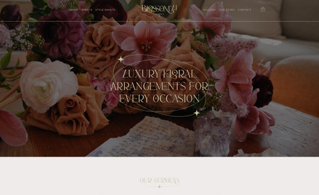 Blossom'Li: We provided website design, brand design, and logo design for Blossom'li Florals in Philadephia. 