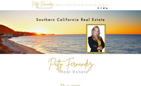 Patty Williams Team: Designed her website with a direct integration to her MLS.