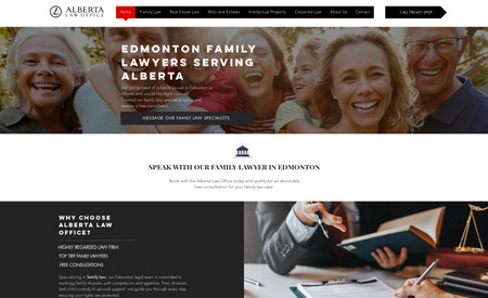Alberta Law Office: Website and SEO