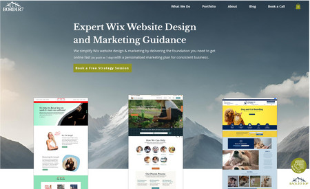 Border7 Studios: Our own website is proudly built on Wix. We are Wix Legend Experts that have been in business for 18 years. Husband & Wife team with a proven process to help you get online fast with consistent business through your website.