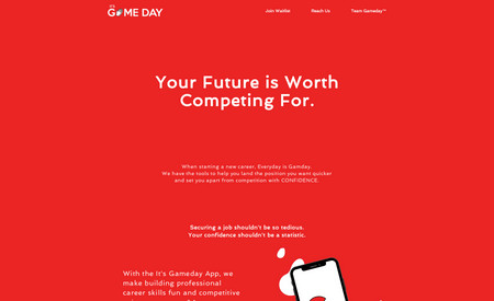 It's Gameday App: 