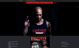 broadwaystrong A boutique fitness/gym website helping clients rea...