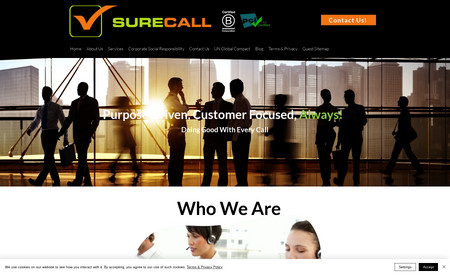 Surecall Experts: Full website build and design for Surecall. 