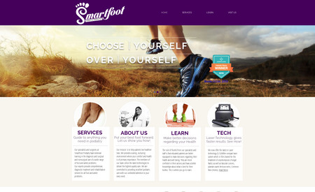 smartfootpodiatry: This website is built for a Podiatry office. 