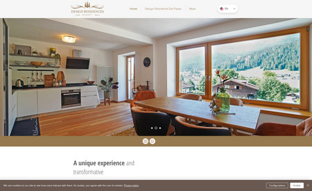 Design Residences: Website desenvolvido para um cliente que possui propriedades para aluguel na belíssima cidade de Dolomites, Italia.
O objetivo é apresentar os imóveis de altíssimo padrão para uma público global e exigente.
