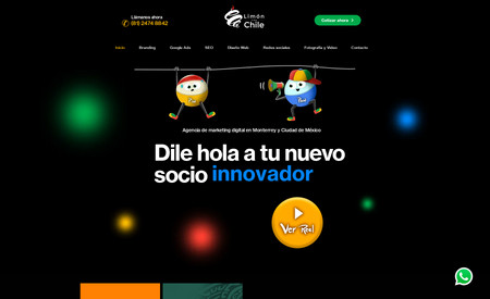 Limon con Chile: Branding + Diseño Web y UX + Diseño Creativo + Publicidad en Google Ads + Publicidad en Redes Sociales + Video + Fotografía + Diseño de Catálogo