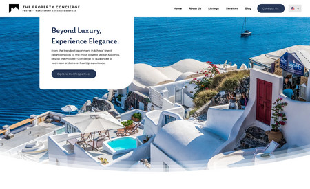 Property Concierge: Website Redesign
