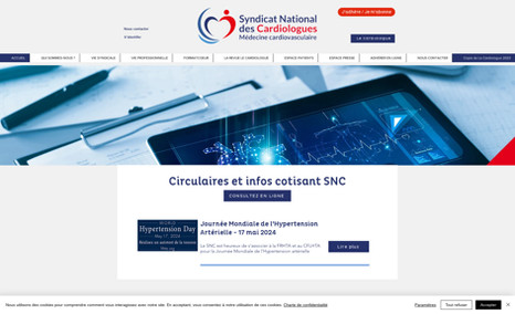 Syndicat National des Cardiologues Site du Syndicat National des Cardiologues. Ce sit...