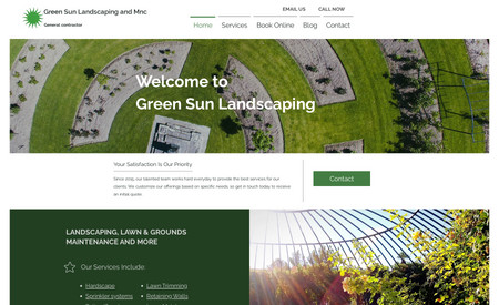 Advanced Website GreenSun Landscaping: Implementing Responsive Design for https://www.greensunlandscaping.com/: We designed the website with responsiveness in mind, ensuring that it looks and functions well across various devices and screen sizes. This involves utilizing responsive design techniques and testing the website on different devices to ensure a consistent experience.