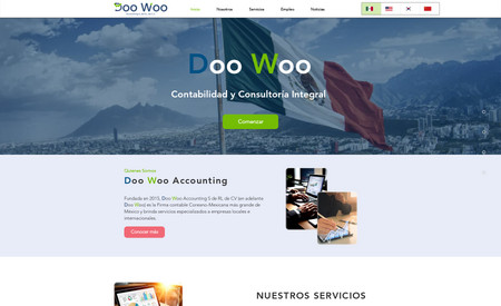Doowoo: Sitio web corporativo