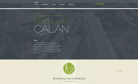 Cerrocalan: Diseño de sitio web para dar a conocer projecto inmobiliario