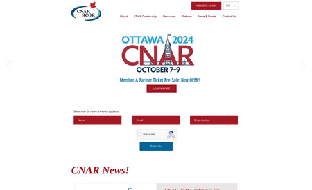 CNAR: CNAR is a not-for-profit membership organization that wanted to revamp their website to be more modern, relevant and easy to navigate.