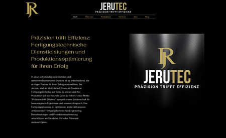 Jerutec: Jerutec GmbH is a dynamic, innovative, and independent company that specializes in CNC-turning and production optimization. As a neutral company, they are not bound to any suppliers, which allows them to develop objective solutions for their customers. They work closely with their customers to develop customized solutions that ensure the highest precision and efficiency in production.

The website is well-designed and easy to navigate. The homepage is clear and concise, and it provides a good overview of the services that Jerutec offers. The website also includes a blog, which is a great way to keep visitors up-to-date on the latest news and developments from Jerutec.

The website is also responsive, which means that it looks good on all devices, including laptops, tablets, and smartphones. This is important for a company like Jerutec, as they want to be able to reach as many potential customers as possible.