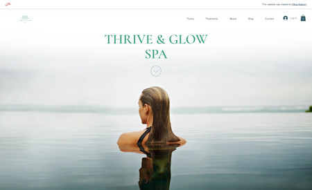 Thrive & Glow Spa: This is for a spa run by an independent contractor.