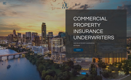 CPIU: I designed the logo and built this Editor X website for my client, Commercial Property Insurance Underwriters.