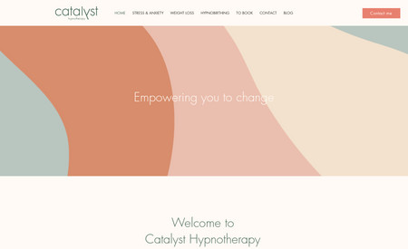 CATALYST: Brand Identity, Website Design.