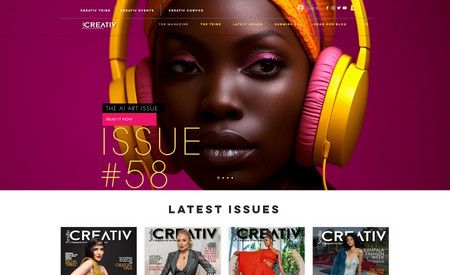 CREATIV MAGAZINE: Online magazine for art and fashion