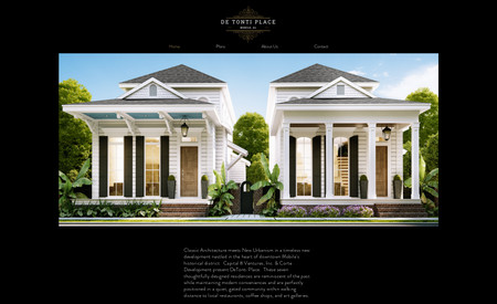 DeTonti Place: Detonti Place is a new residential development in downtown Mobile Alabama. Bywater Branding Services Developed this beautiful website from start to finish to showcase the developments design and amenities 