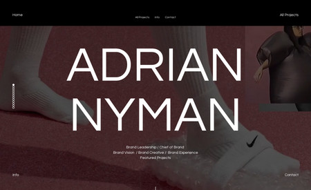 Adrian Nyman : SEO Work & Website updates