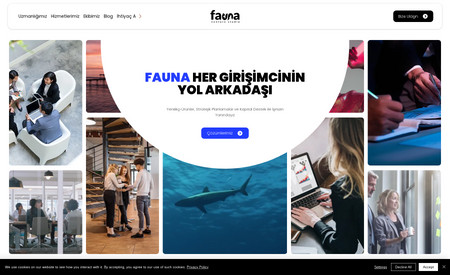Fauna: Development of Website and UI/UX Design