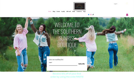 The Southern SunRise: This was a complete redesign. We cleaned up some of the color and gave it a nice modern and very easy to navigate layout. We added a few surprises to make her website more authentic and professional. 
